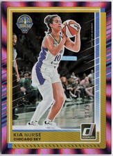 2025 Donruss WNBA #6 Kia Nurse Purple Laser #/99