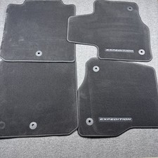 2018-2024 Ford Expedition Oem Black Carpet Floor Mats Set Of 4 Embroidered Logo 2018-2024 Ford Expedition Oem Black Carpet Floor Mats Set Of 4 Embroidered Logo
