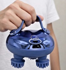 Electric Scalp Massager, Portable and Rechargeable,Handheld with Anti-Fall Strap