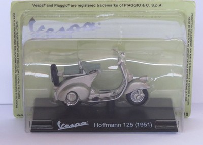 1951 Vespa Hoffman 125 Roller Modell Nachbau Maßstab 1:18