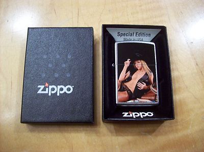ZIPPO LIGHTER  ***SEXY COWGIRL***  ''SADDLE UP''  ~ Special Edition NIB 2015