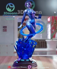 Cortana Halo resin scale model kit unpainted 3d print