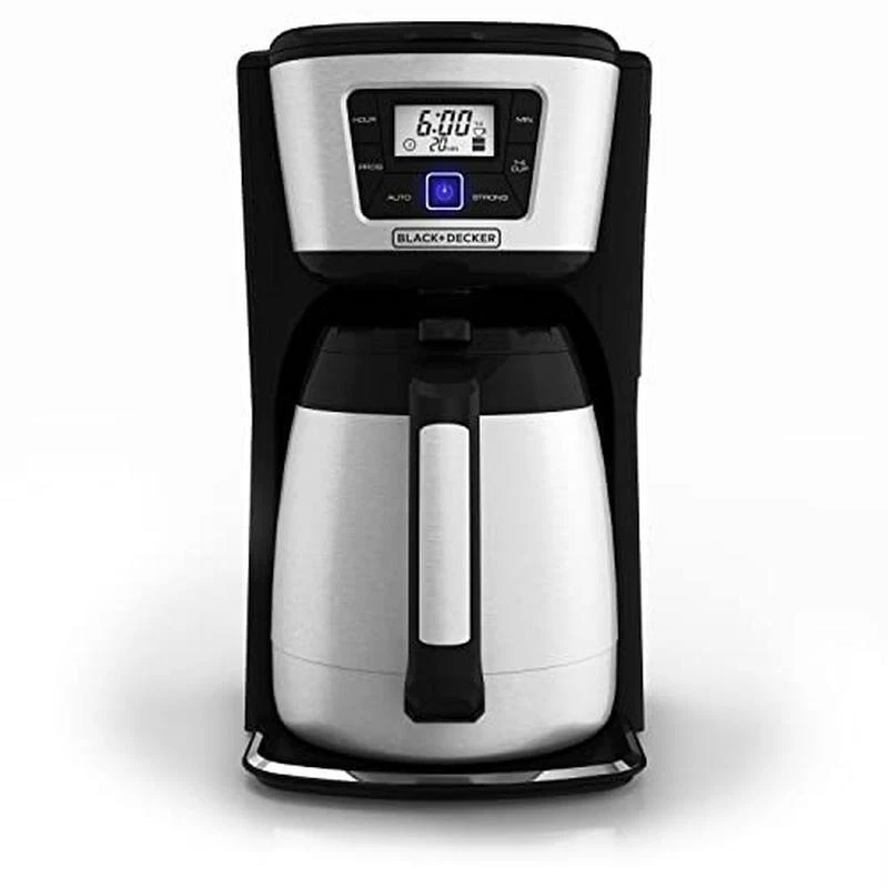 12-Cup Coffee Maker Digital Controls Thermal Carafe Easy Clean No-Drip Spout New - Image 3 of 4