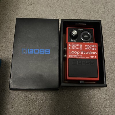 Boss RC-1 Loop Station Guitar Effects Looper Pedal for sale online