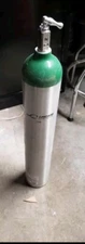 USED Medical Aluminum Oxygen Catalina Size ME Cylinder Tank 24cf 25.4" bottle