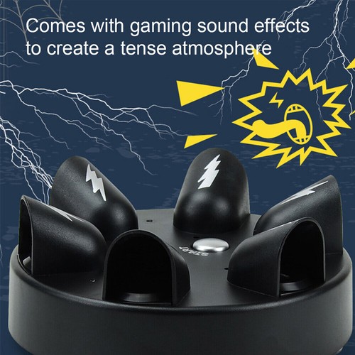Electric Shock Game Fun Party Finger Lie Detector Four-Handed Lightning Reaction - Picture 18 of 27