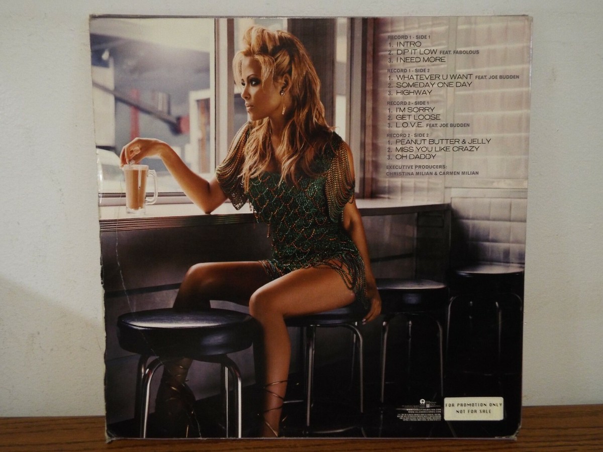 CHRISTINA MILIAN IT'S ABOUT TIME 2004 2XLP VINYL ALBUM | eBay