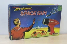 RETRO RANGE TOYS AND GAMES CAPTAIN JET HARRISON SPACE GUN °10-081 CLOSED