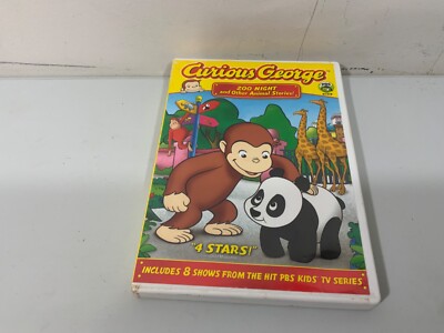 Curious George Zoo Night and Other Animal Stories DVD | eBay