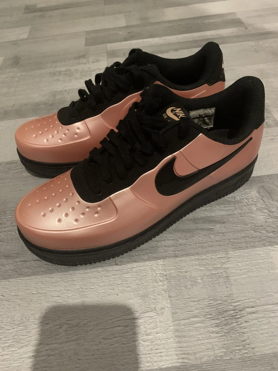 rare nike air force 1 foamposite coral uk 9 pink stardust pro cup us10