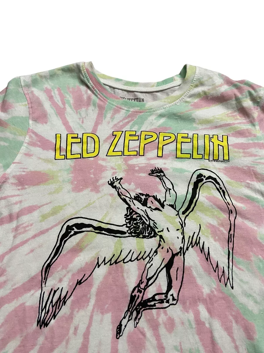 Pink led zeppelin t cheap shirt