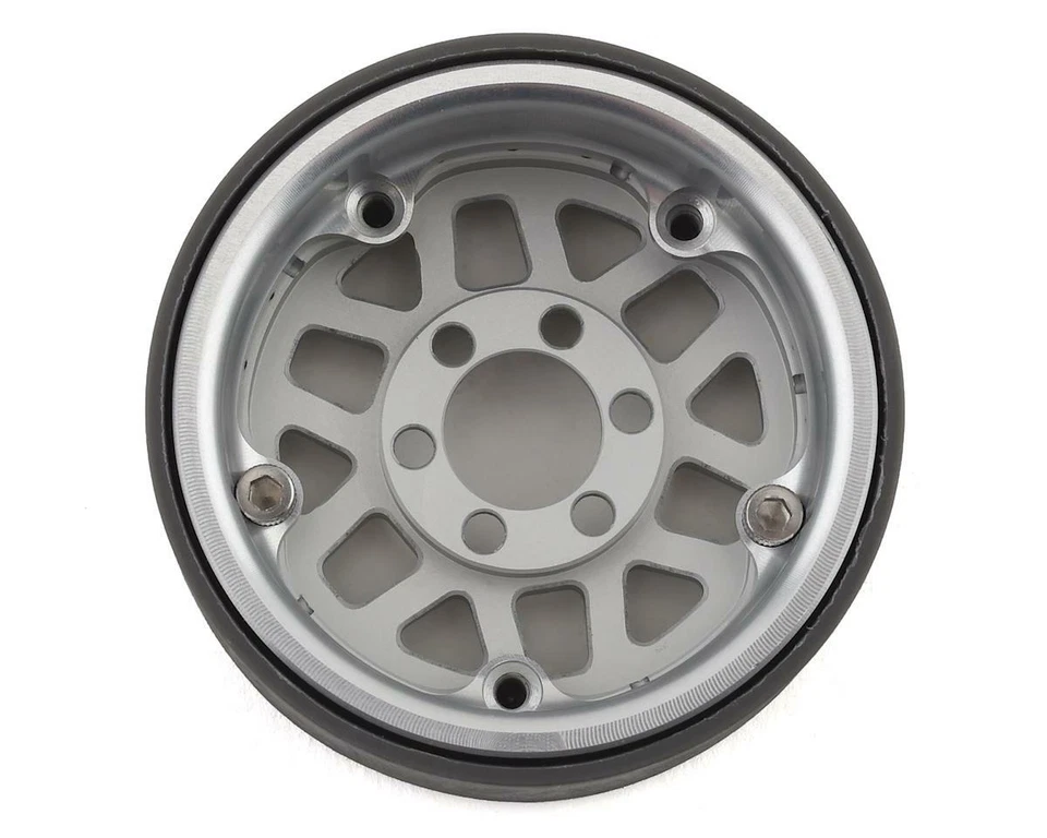 Vanquish Products KMC XD229 Machete V2 1.9" Beadlock Crawler Wheels (Clear) (2) - Image 2 of 4