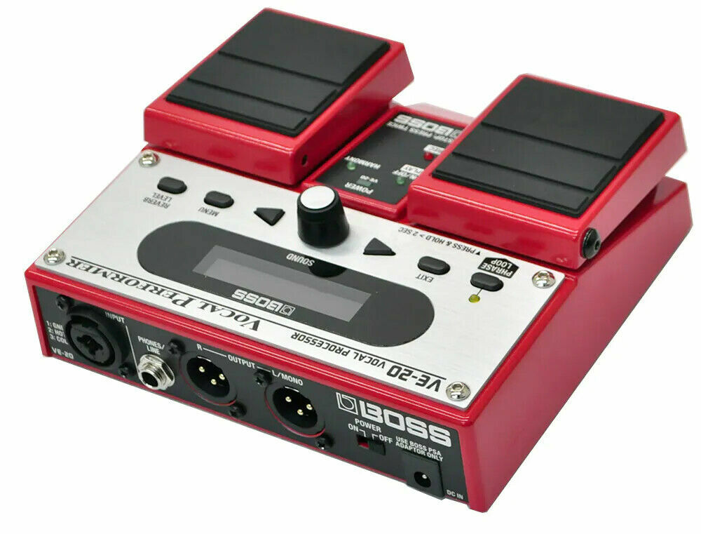 BOSS VE20 Vocal Performer Processor Multi Effect Pedal Guitar Bass 761294410189 eBay