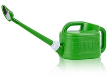 Ebristar Plastic Watering Can Pot 4L with Long Spout and Removable Sprinkler