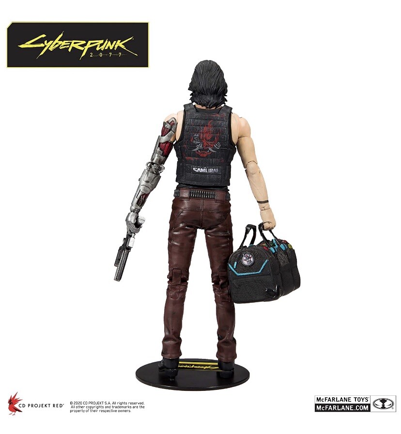 2020 McFarlane Toys Cyberpunk 2077 Collectible: JOHNNY SILVERHAND