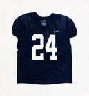 Nike Stock Alpha Varsity Practice Football Jersey #24 Men's L Black Mesh FJ9609