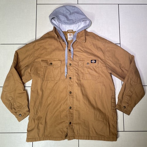 DICKIES Men's Hooded Duck Canvas Shirt 