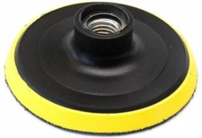 4 Inch (58 Piece) PVC Backer Pad 5/8-11 For Polishing Pad Stone Concrete Car