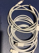    Apple 1 m USB-C to Lightning Fast Charging Cable- As Shown   Lot Of 3