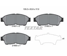 Brake Pad Set, Disc Brake Textar 2160101 for Toyota