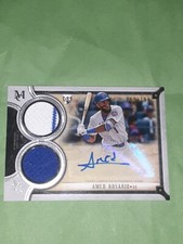 2018 Topps Museum Autograph Dual Jersey Patch #ARO Amed Rosario Rookie Ser#D/199