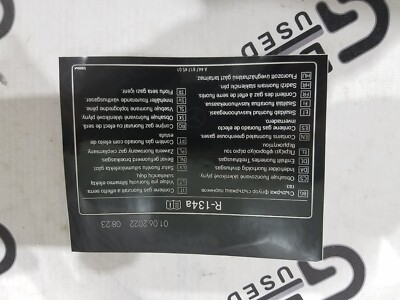 GENUINE MERCEDES VITO CLASS W447 2014-2022 INFORMATION LABEL 