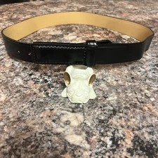 Dutyman  Leather Belt Buckleless   ( 1211 ) Sz 36