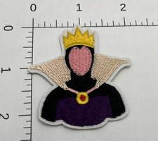 Disney Snow White Evil Queen Seven 7 Dwarves Iron-On Embroidered Patch 527