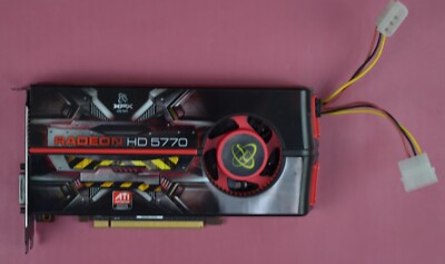 XFX ATI Radeon HD 5770 1GB DDR5 PCI Express Graphics Card (HD-577A-ZNFR)