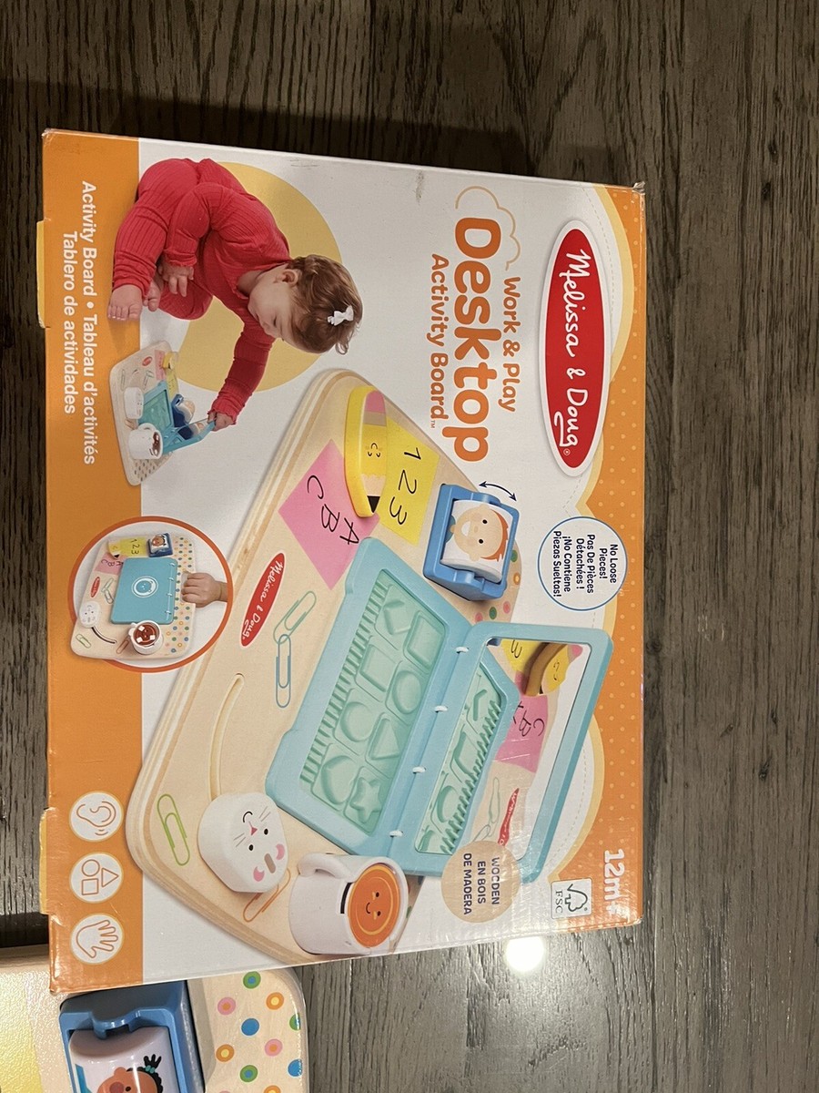 Melissa And Doug Work And Play Desktop
