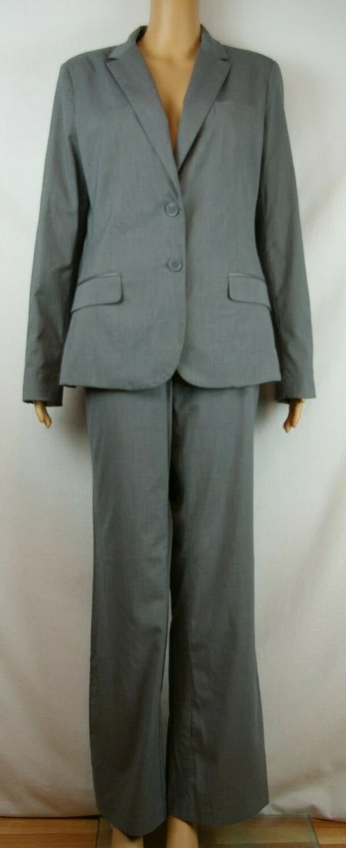 New York Company Stretch Women s Gary 2PC Pants Suit Pants Sz 8