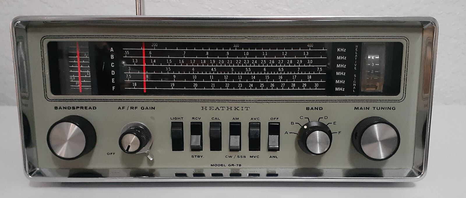 Heathkit Shortwave Radio GR78 eBay