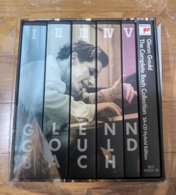 Glenn Gould Bach Complete Works SACD 26 Hybrid CD Box Japan Sony