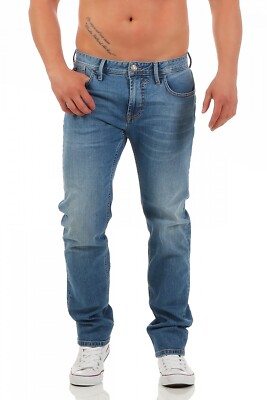 BIG SEVEN - MORRIS - Ocean Blue - Regular - XXL - Men / Herren Jeans Hose