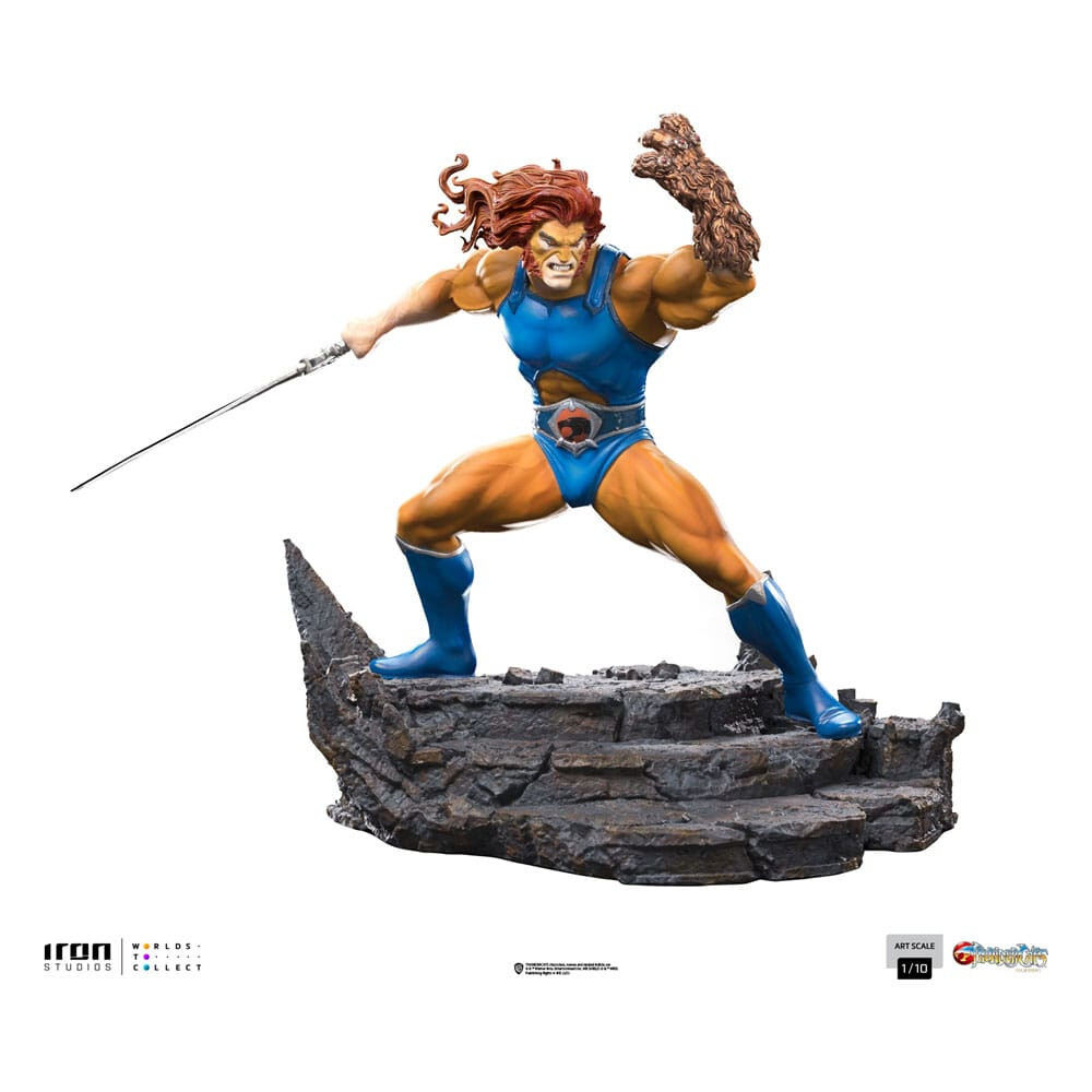 Statue Thundercats Lion-O Battle Version 1/10 par Iron Studios pour vitrine de luxe