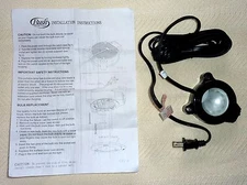 (1) Bush Furniture Under Cabinet Display Xenon Puck Lights Corded New in Package