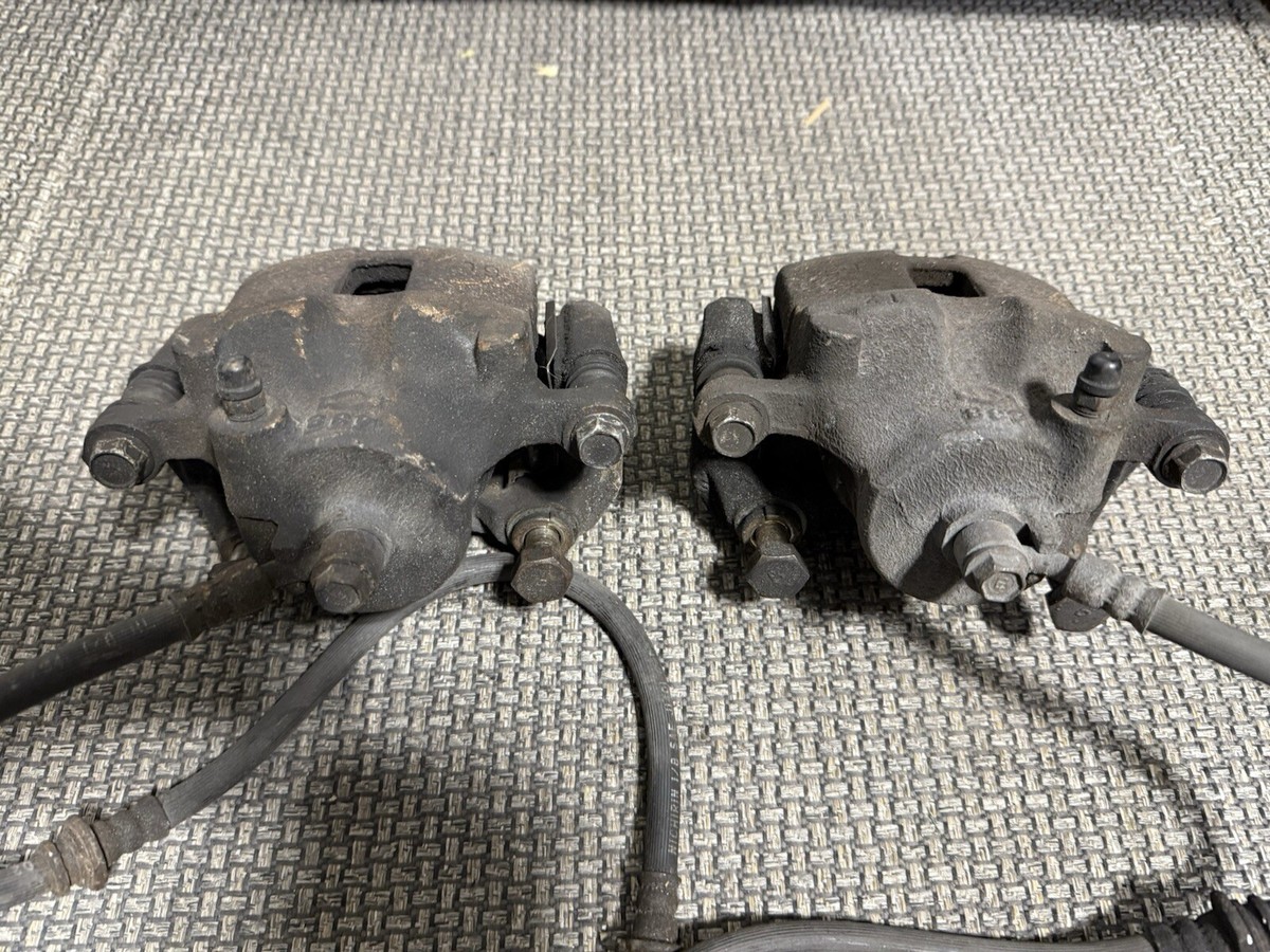 1995-1998 Nissan 240sx S14 Front Brake Calipers With Lines And