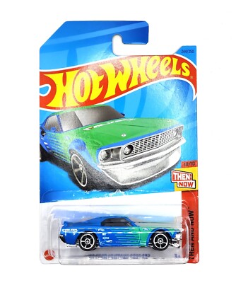 Hot Wheels '69 Ford Mustang Boss 302 Then And Now Kids Model