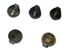 5 x Batteriehalter Knopfzelle CR2032 3V Platine Printmontage Lötanschluß