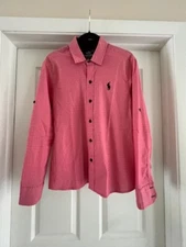 TAISOL ALTA CALIDAD MEN'S LONG SLEEVE BUTTON-UP SHIRT L