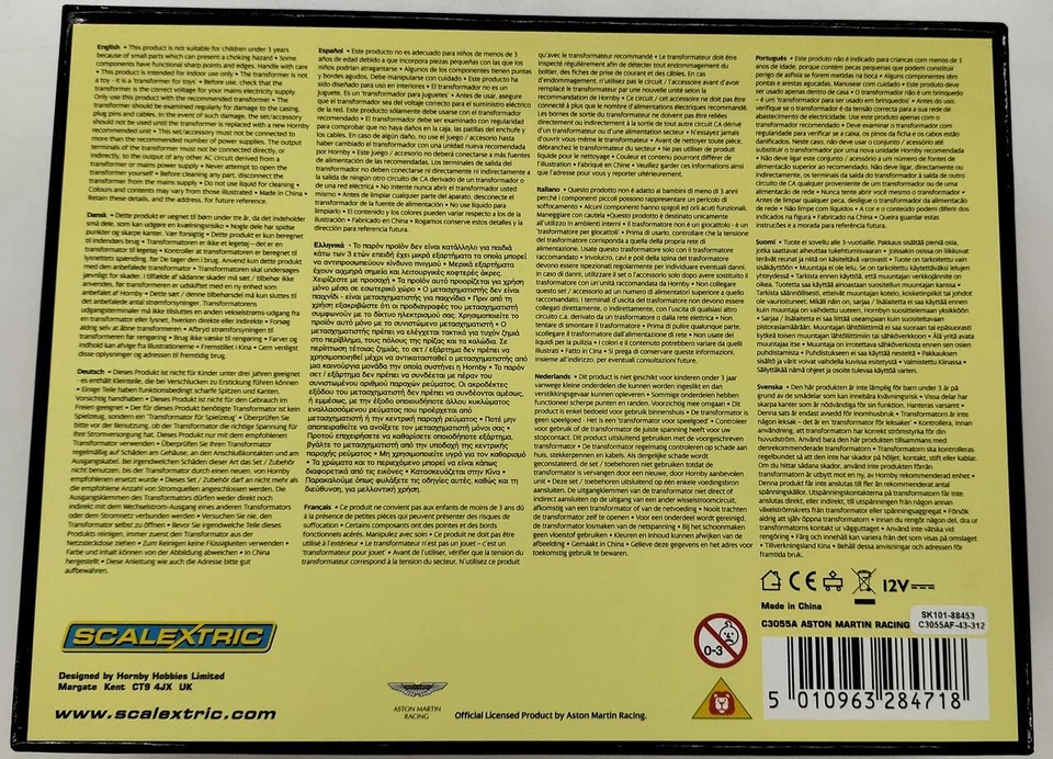 Scalextric Aston Martin Racing Slot Car Foto 4 de 4