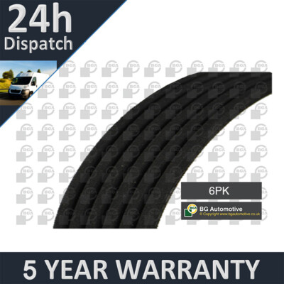 Fits 308 3008 Partner SW 2008 Berlingo Dispatch Purevue V Ribbed Drive Belt