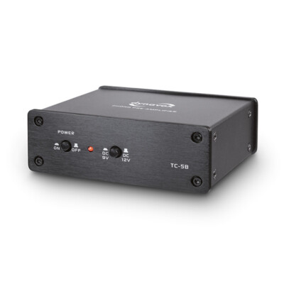 DYNAVOX TC-5B schwarz Phonovorverstärker Netzteil  Batteriebetrieb MM-Systeme