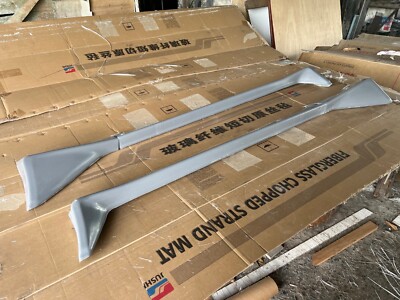 JDM Toyota Corolla LEVIN TRUENO AE92 coupe fiberglass side skirts steps
