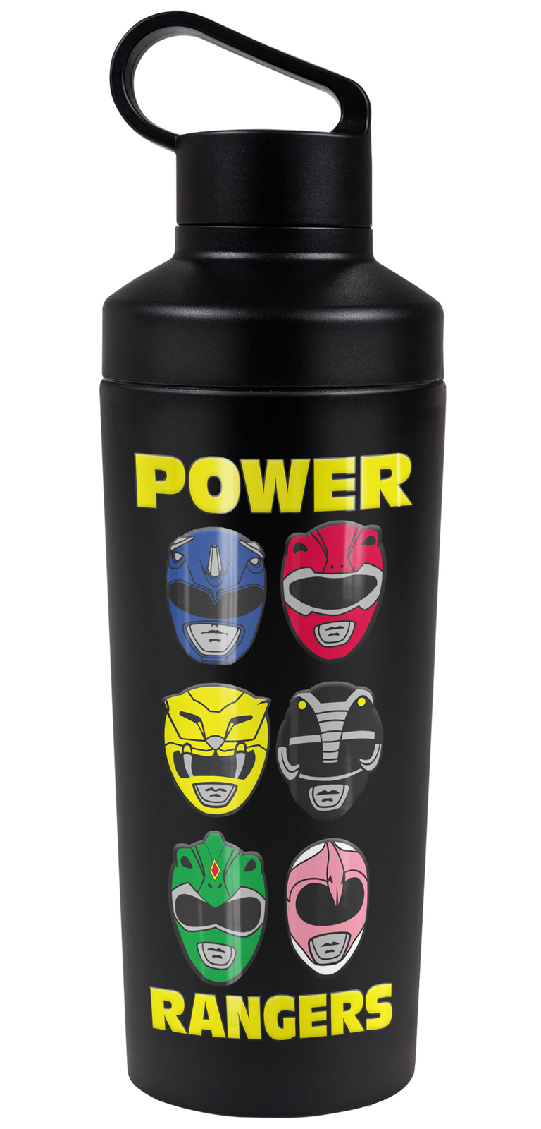 Power Rangers Ranger Heads 18oz Insulated Water Bottle