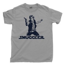 Camiseta HAN SOLO Contrabandista I Know Leia Aspecto Desaliñado Nerf Pastor Canalla Camiseta