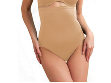 Cupid Firm Control Comfortable High Waist Brief Size L Color Beige