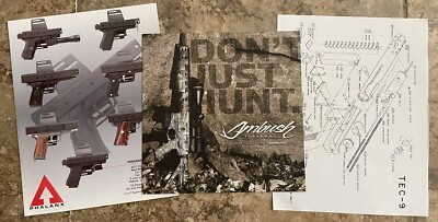 Ambush, Phalanx Firearms Catalogs And Intratec 9 Schematic