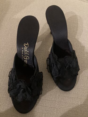 Rare Vintage Daniel Green Boudoir Slippers Size 6.5