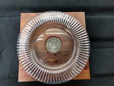 Vintage Chrysler Plymouth Millionaire&rsquo;s Club JOSTEN&rsquo;S Black Walnut trey ash dish